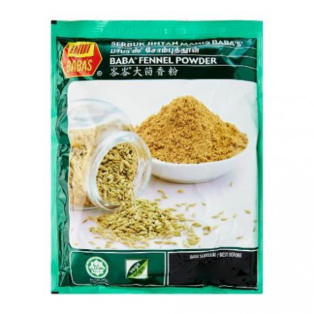 BABAS FENNEL POWDER 250 GM